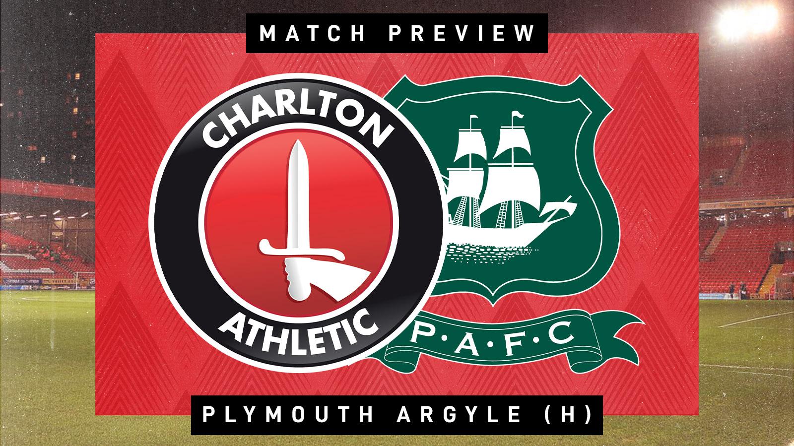 MATCH PREVIEW Charlton v Plymouth Argyle Charlton Athletic