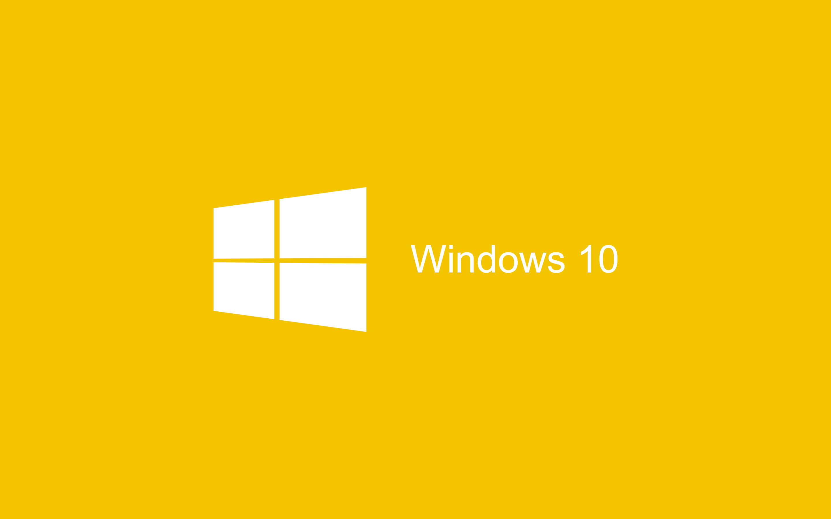 Windows Wallpaper With Only A Logo Of On The