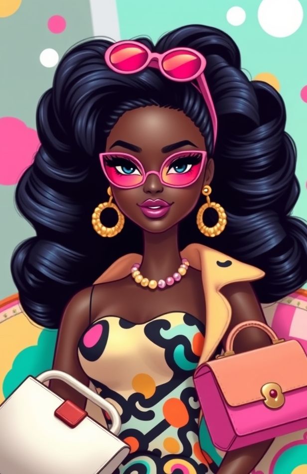 Black Barbie Wallpaper