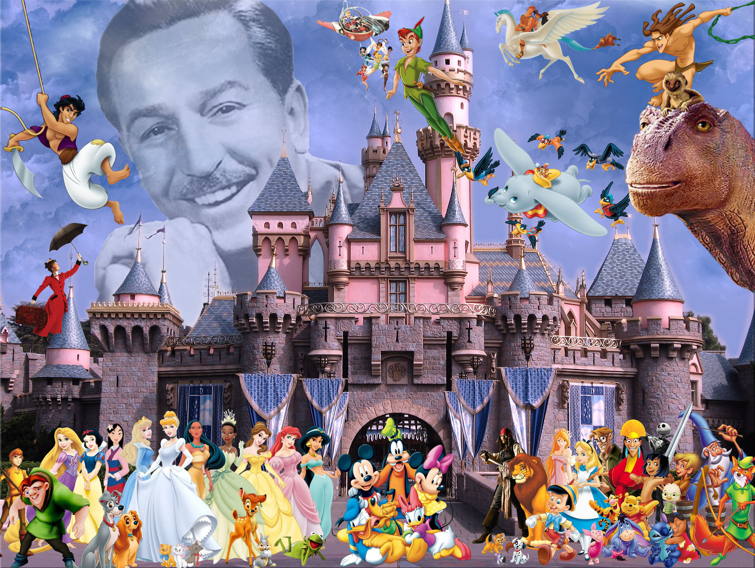 Walt Disney Fan Art Presents Hd Wallpaper And Background