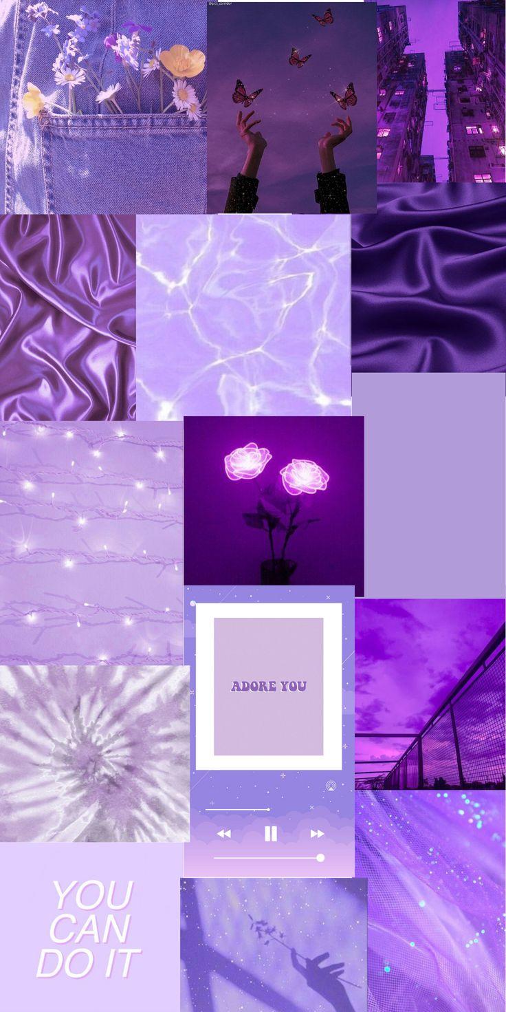 purple wallpaper Purple wallpaper Lavender aesthetic Purple