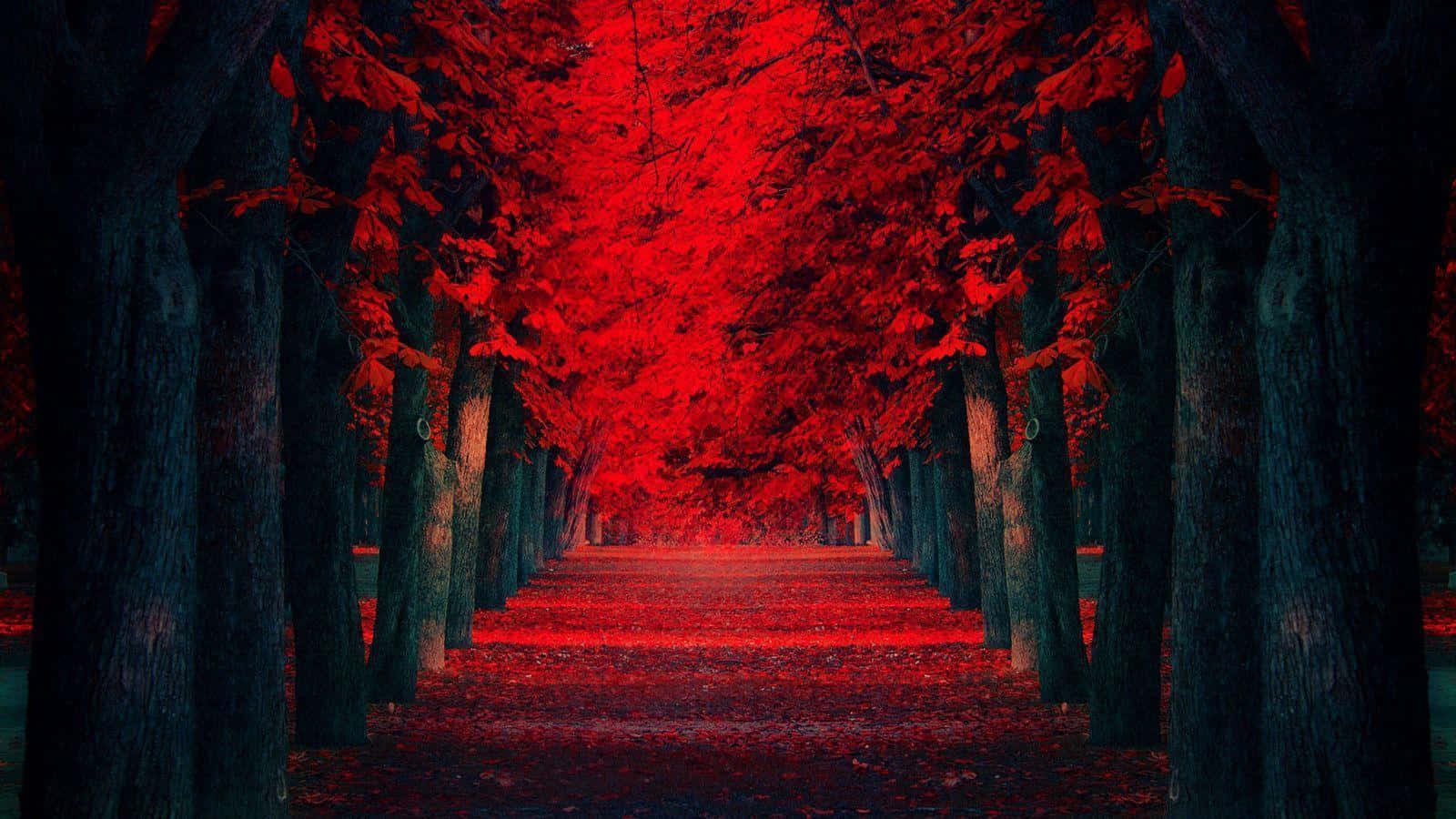 Red Pc Background Wallpaper