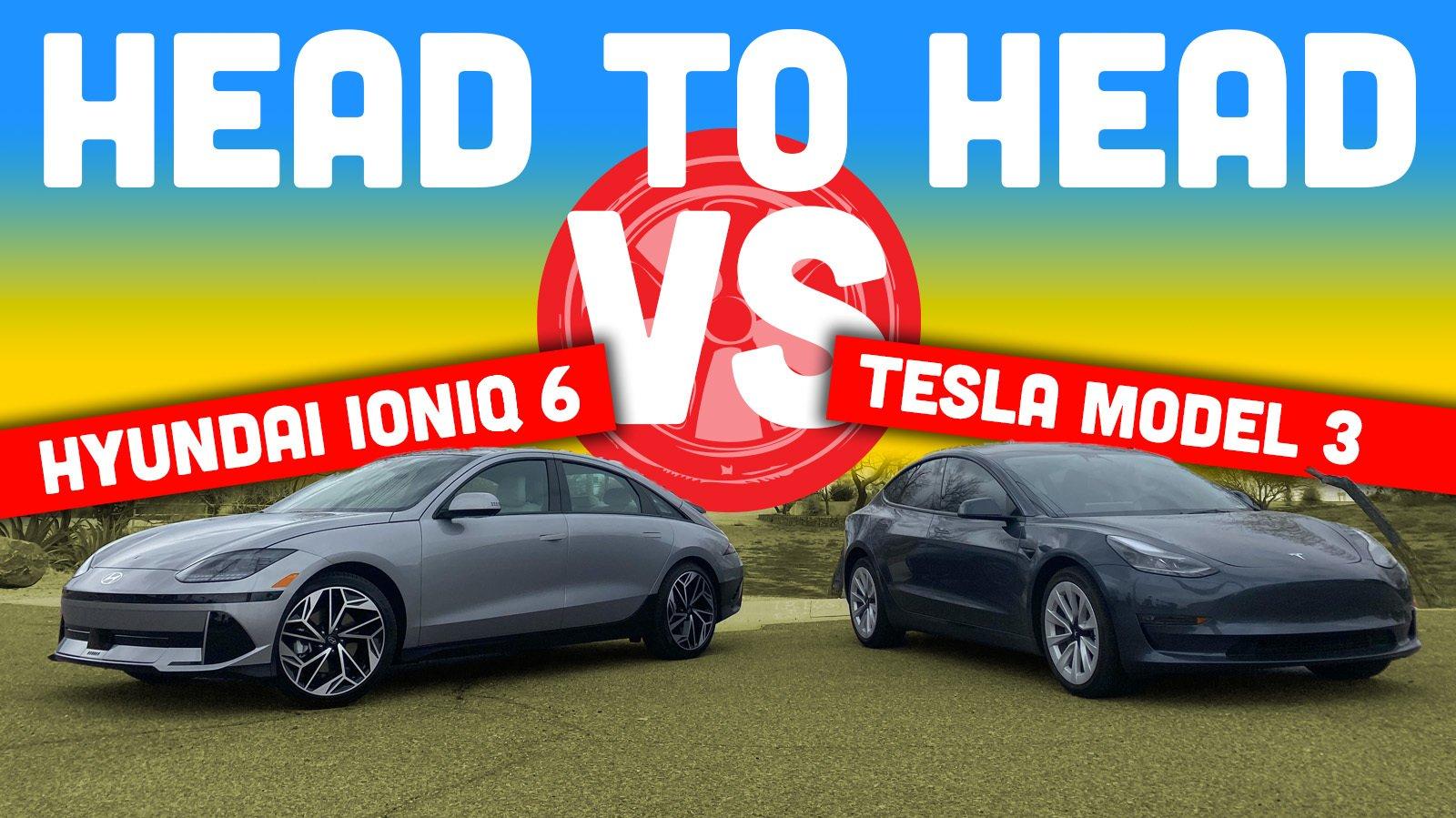 I Rented A Tesla Model To Test Against The New Hyundai Ioniq