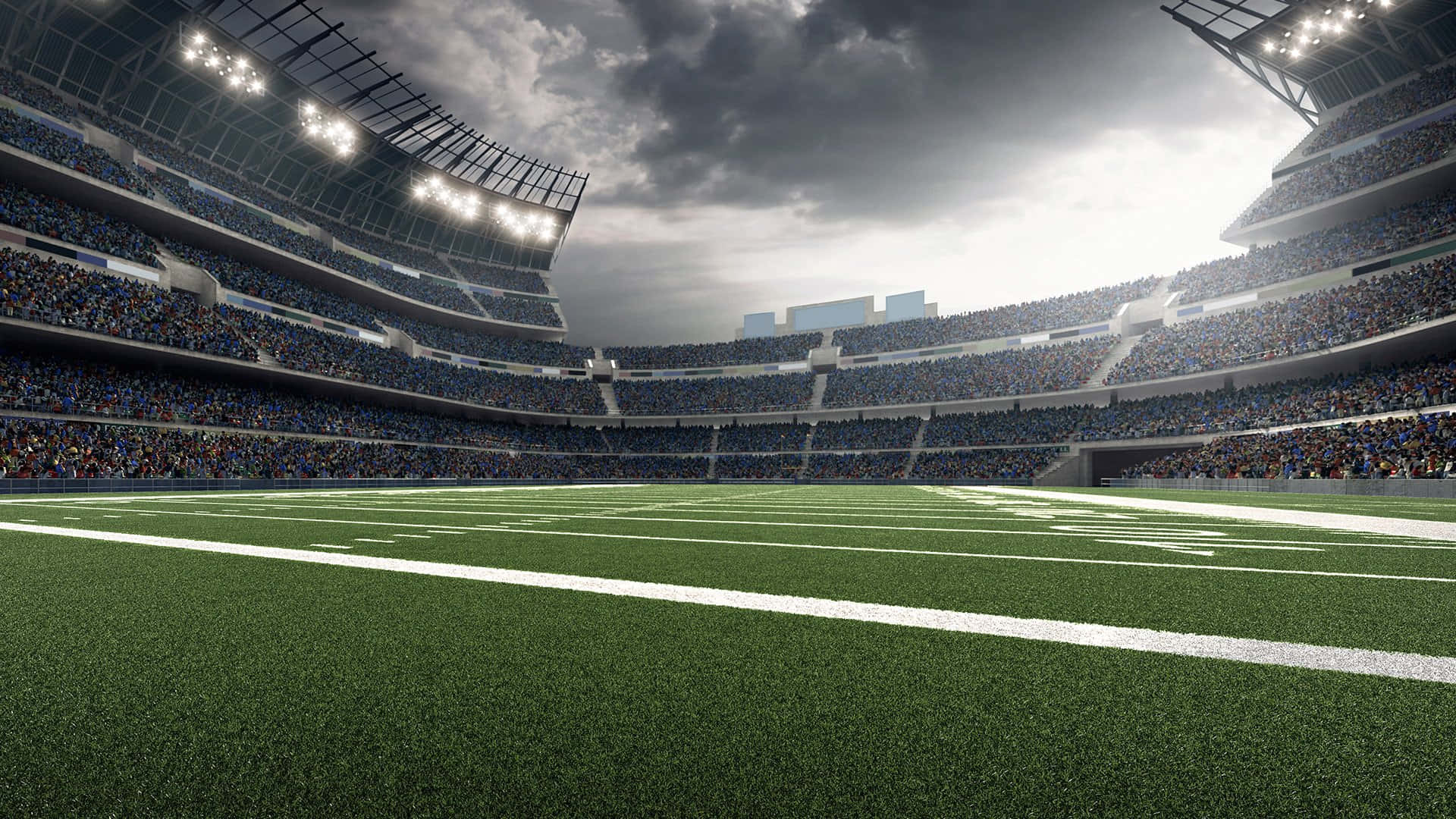 Football Stadium Background Wallpaper