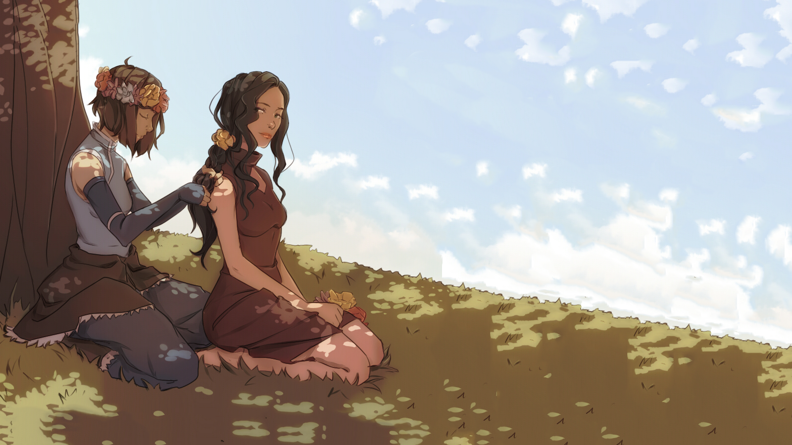 Does Anyone Have Any Good Korrasami Wallpaper To Share