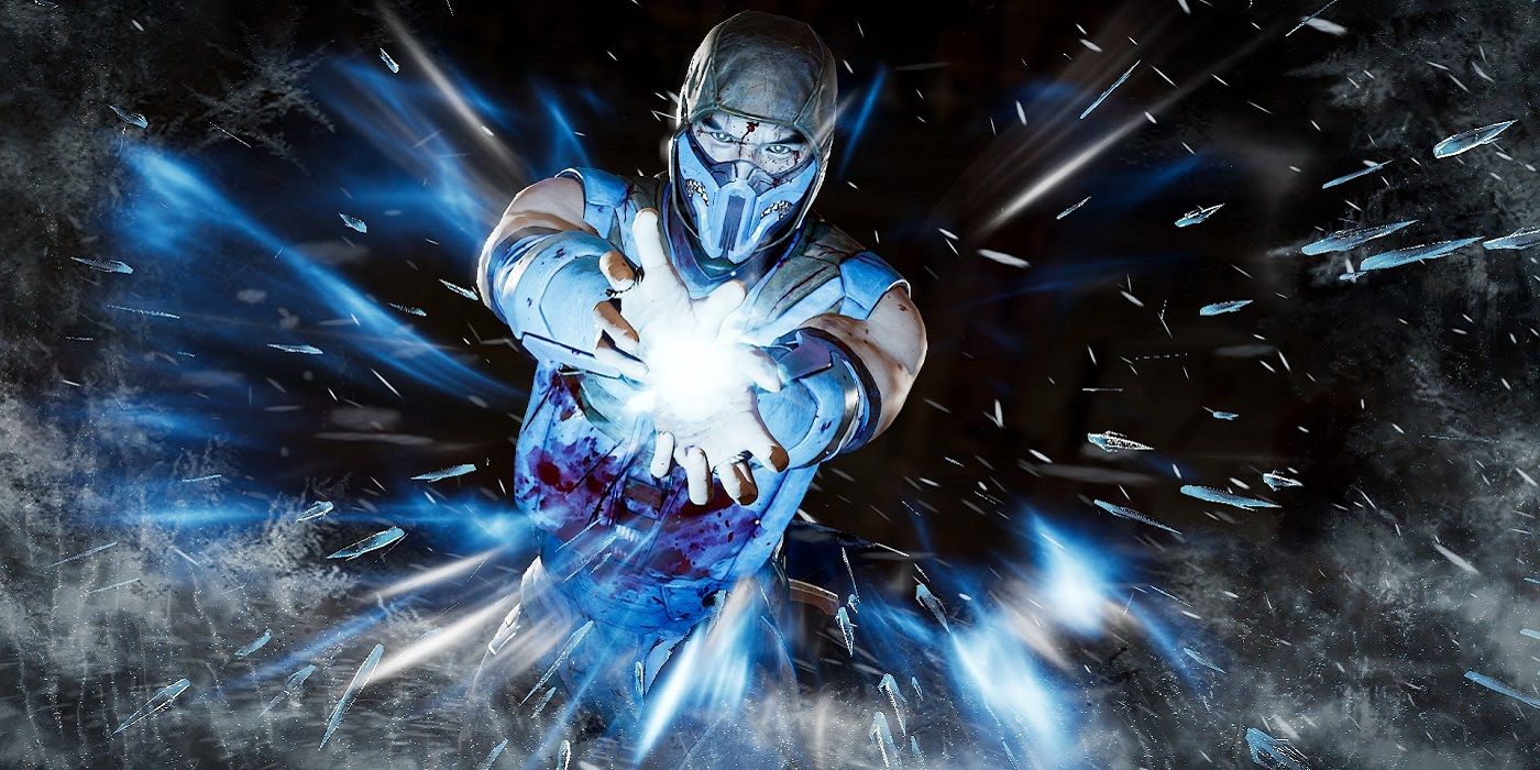 Mk11 Sub Zero Ice Attack Wallpaper