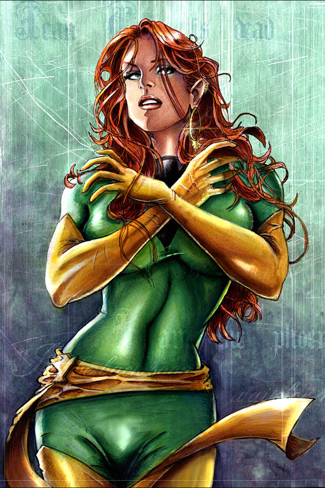 Background Jean Grey I4 From Category Cartoons Wallpaper For iPhone