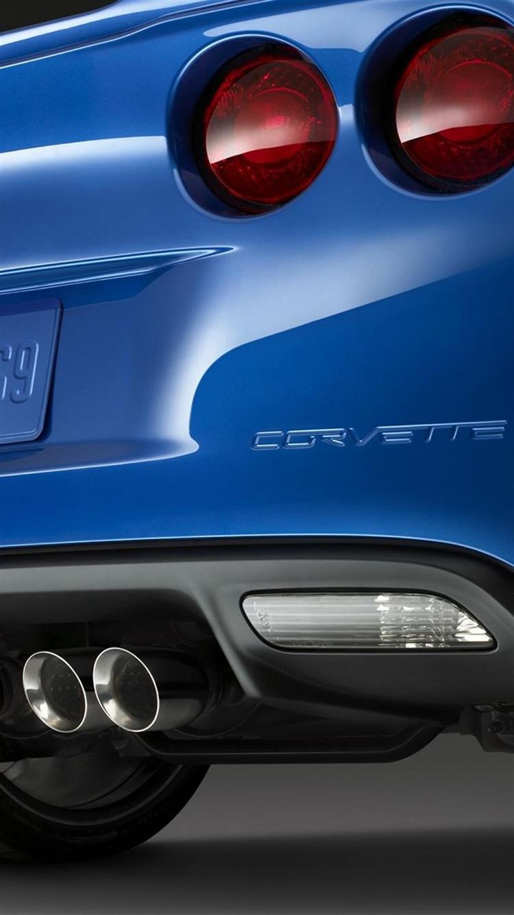 iPhone HD Chevrolet Corvette Zr1 Detail Wallpaper