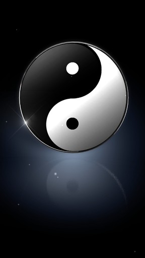 yin yang live wallpaper free a stunning 3d yin yang symbol rotates on