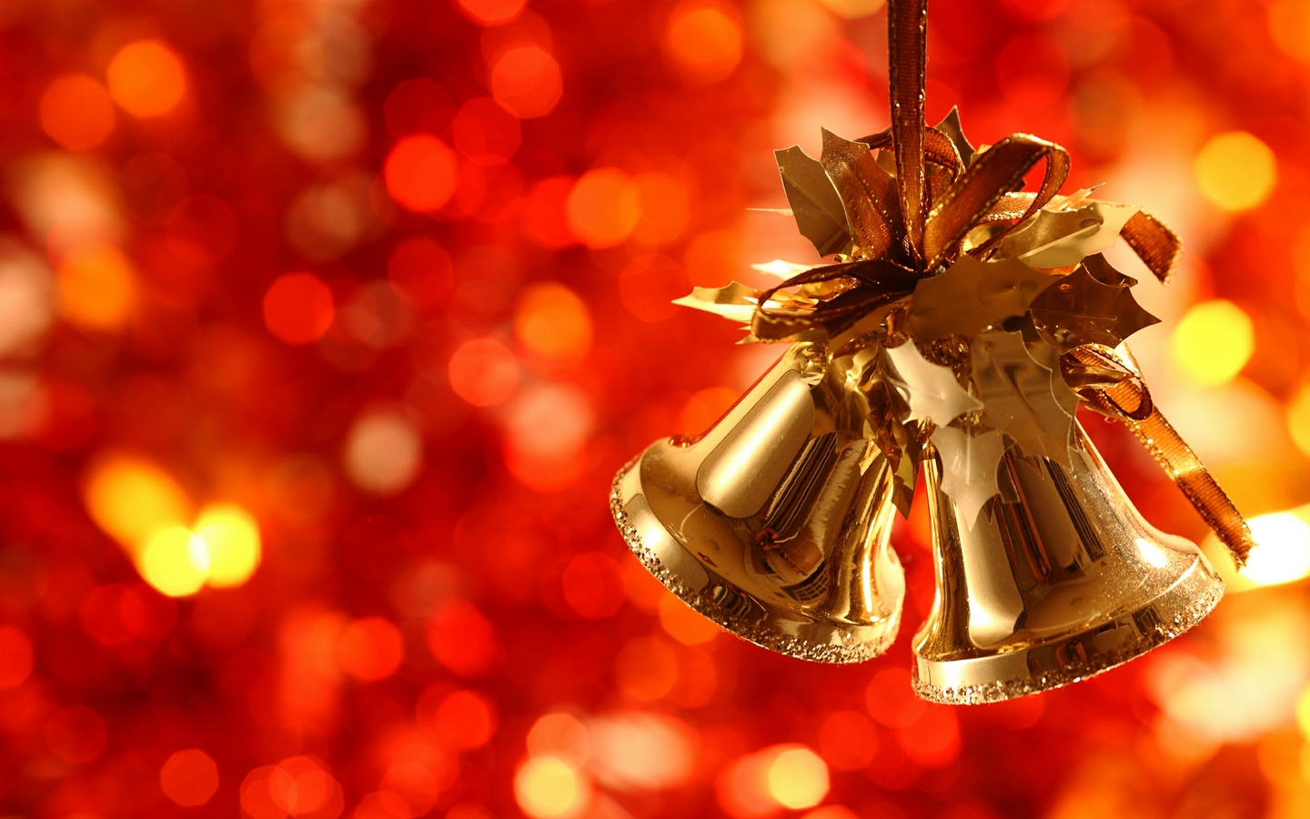 Amazing Christmas Bell Wallpaper