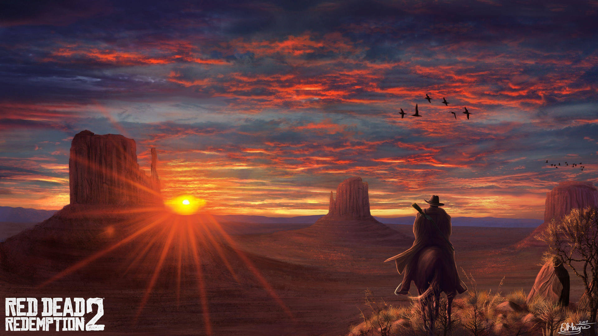Red Dead Redemption 4k Wallpaper