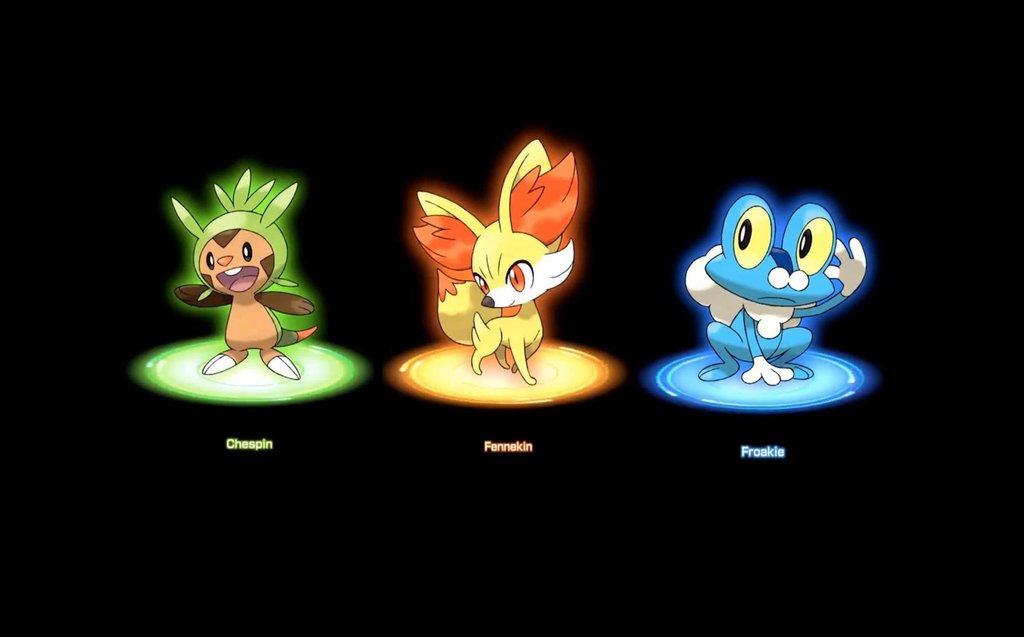 Pokemon Xy Starters Wallpaper V2 By Galaxyblaze