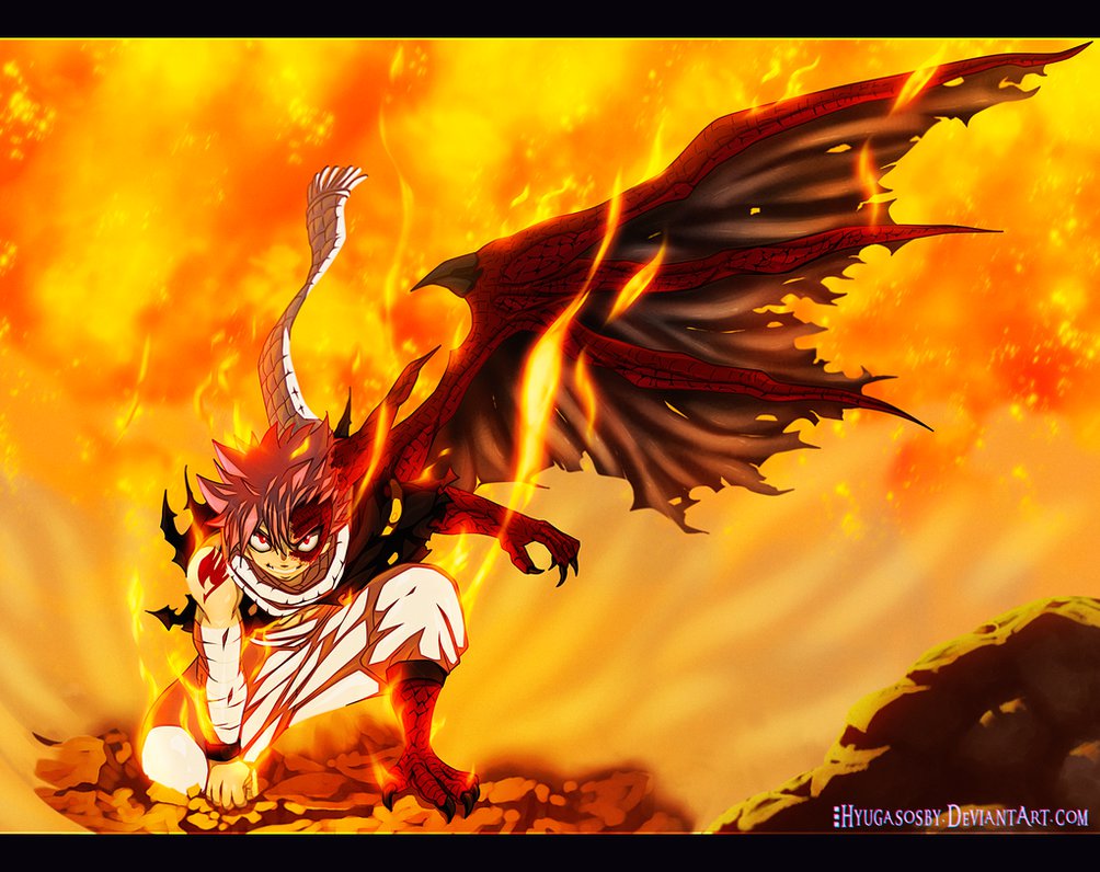 Fairy Tail Natsu Dragonize By Hyugasosby