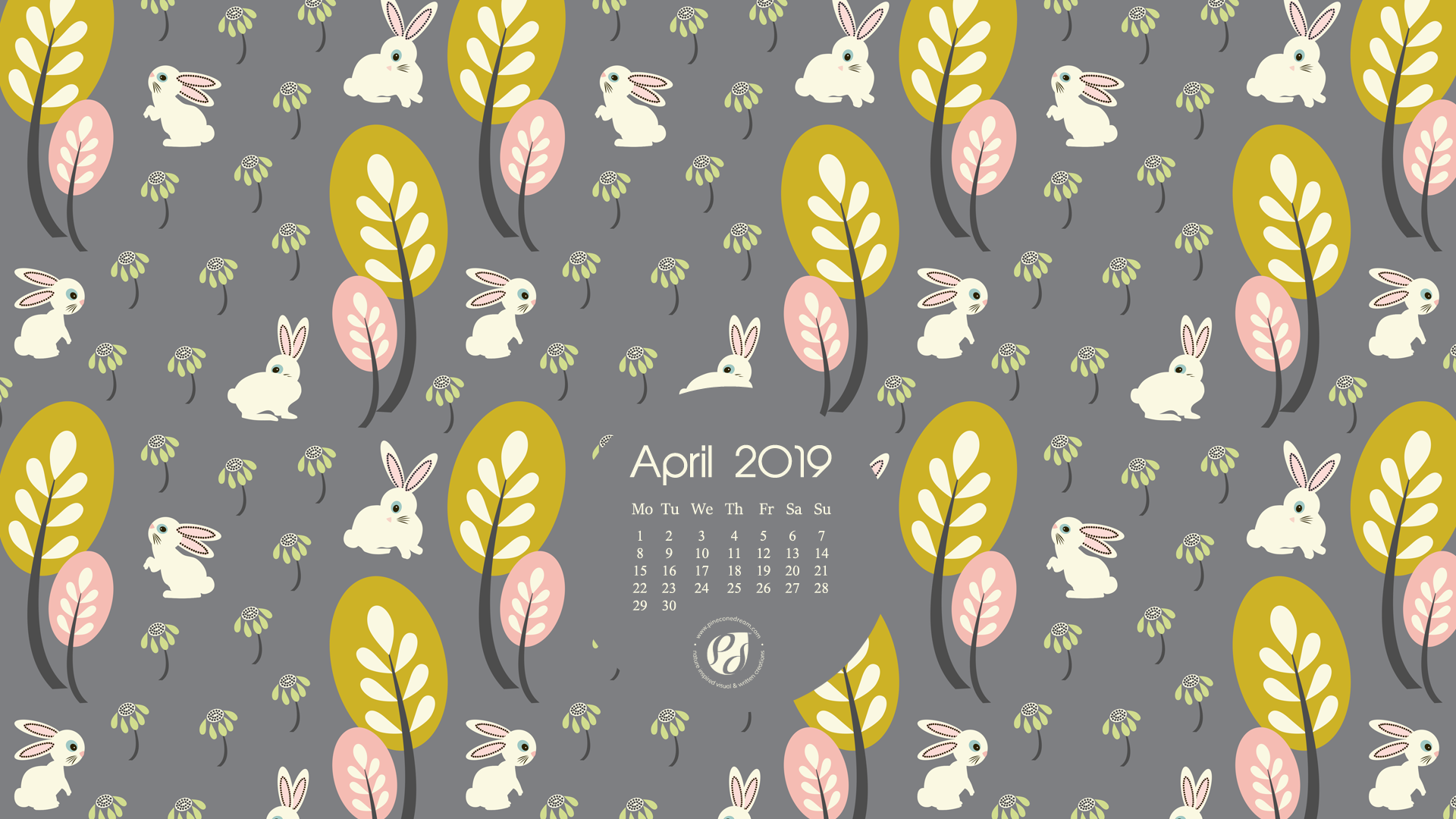 April Calendar Wallpaper Printable Planner