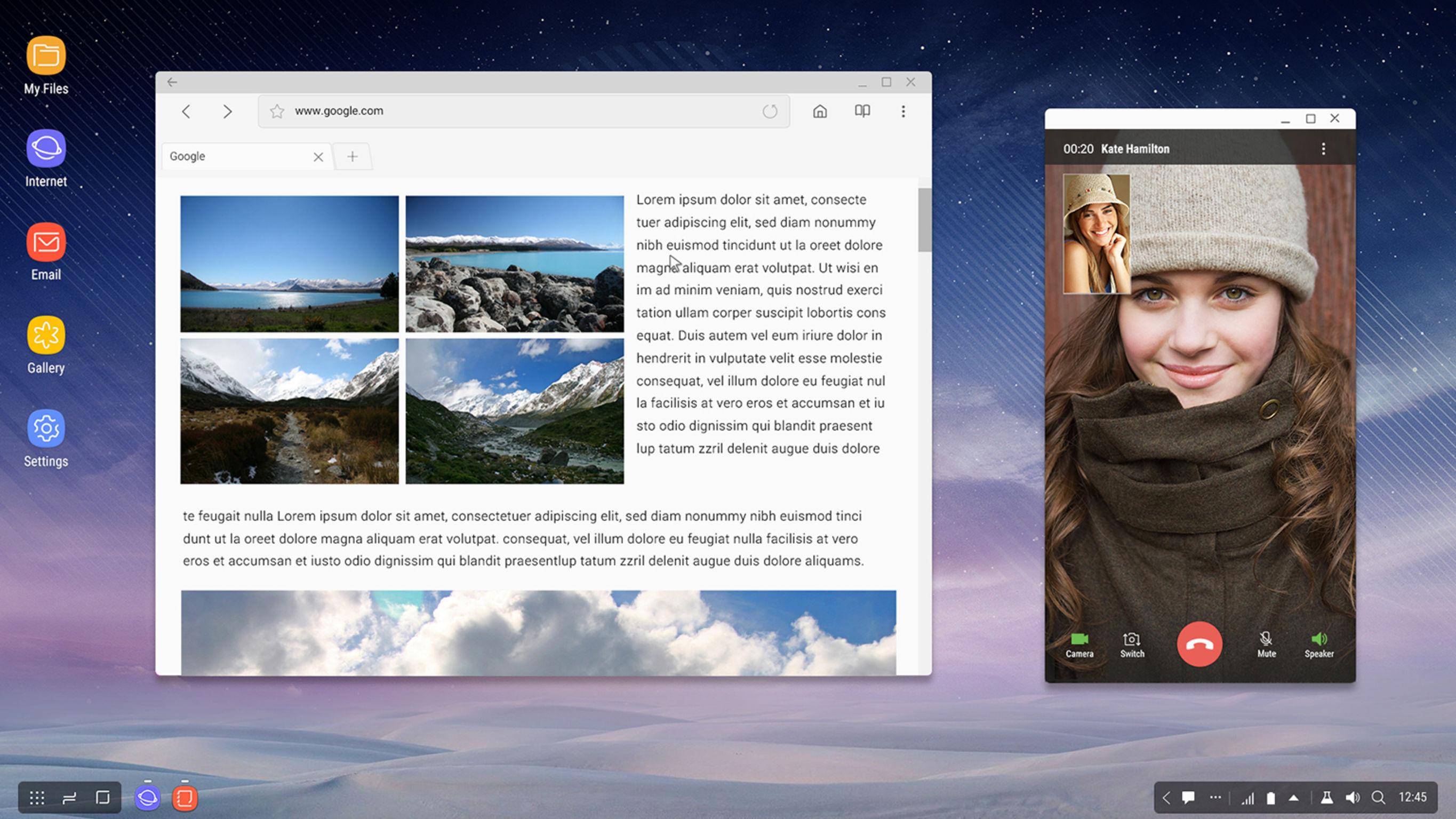 If Design Samsung Dex Ux