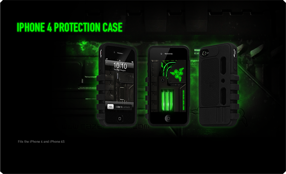 Razer iPhone 4 Protection Case   Gaming Cases Covers   Razer 940x573