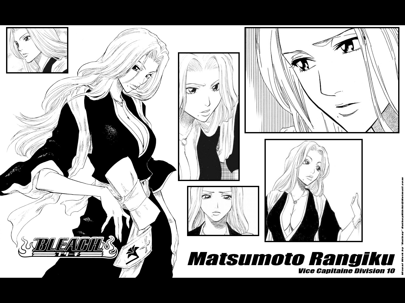 Matsumoto Rangiku Wallpaper Bleach Anime