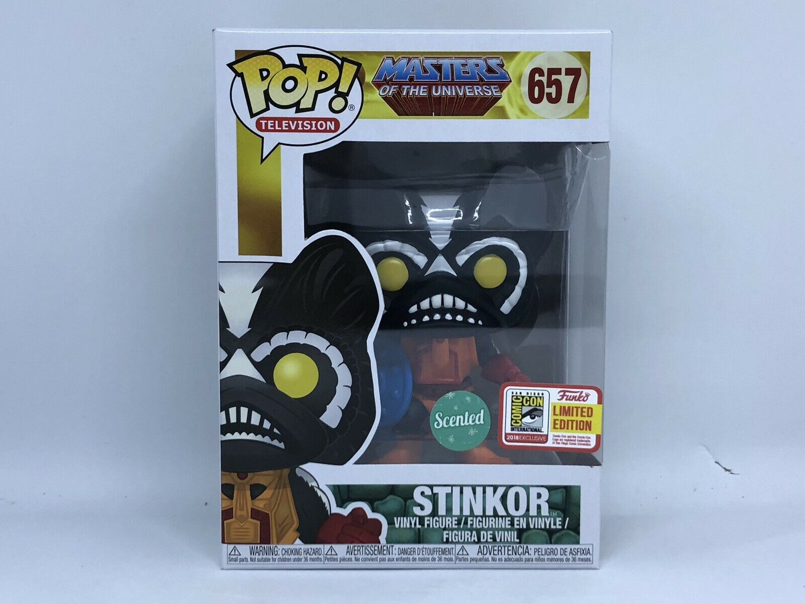 Funko Pop Sdcc Sticker Exclusive Masters Of The Universe