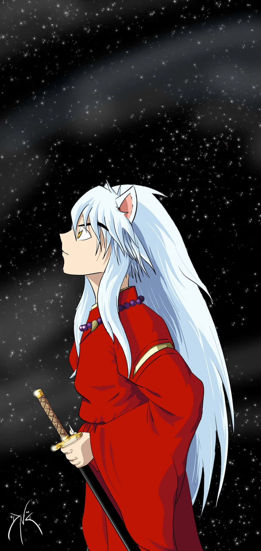 Fanart Inuyasha iPhone Wallpaper
