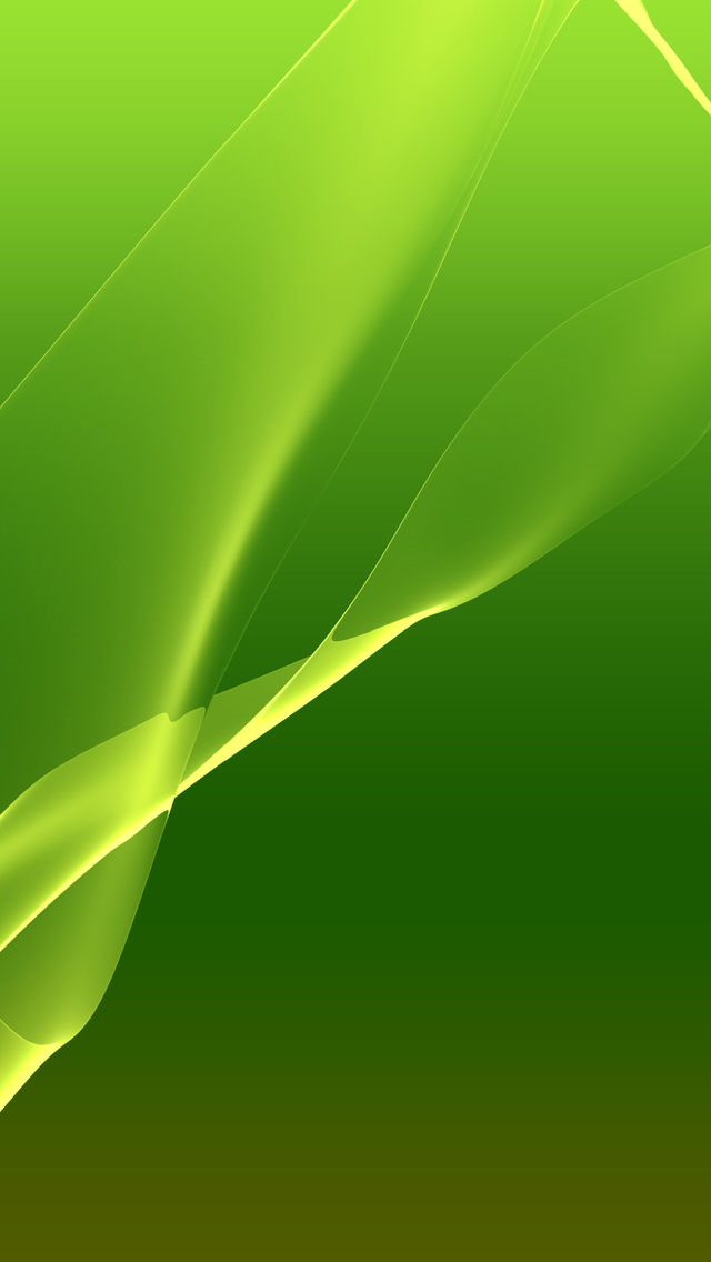 Green Abstract Lines Wallpaper iPhone