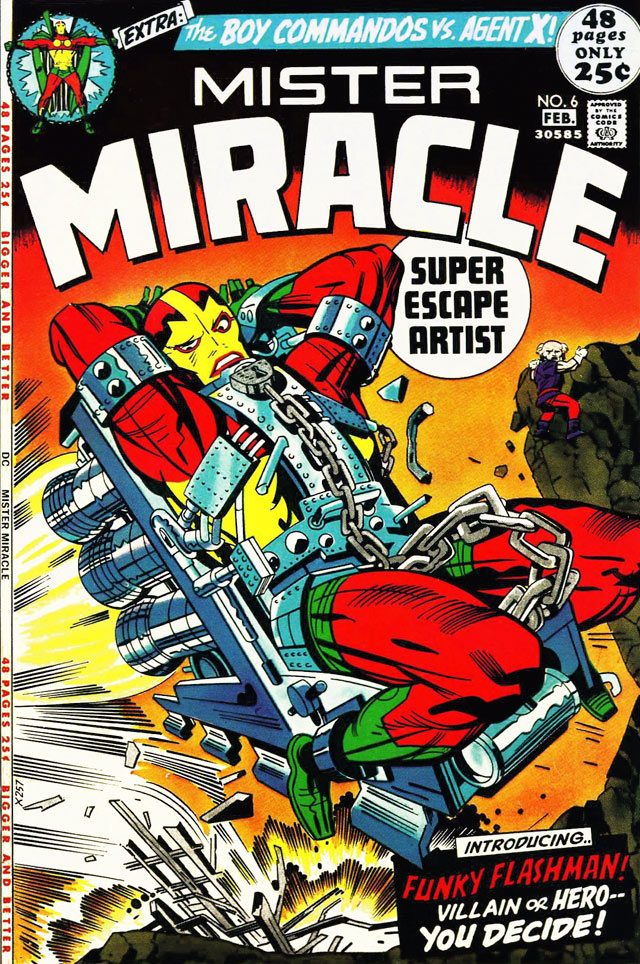 Jack Kirby Art Wallpaper Mister Miracle