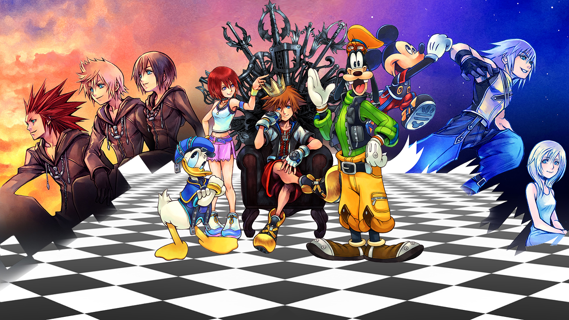 An Lise Kingdom Hearts HD Remix Wasd