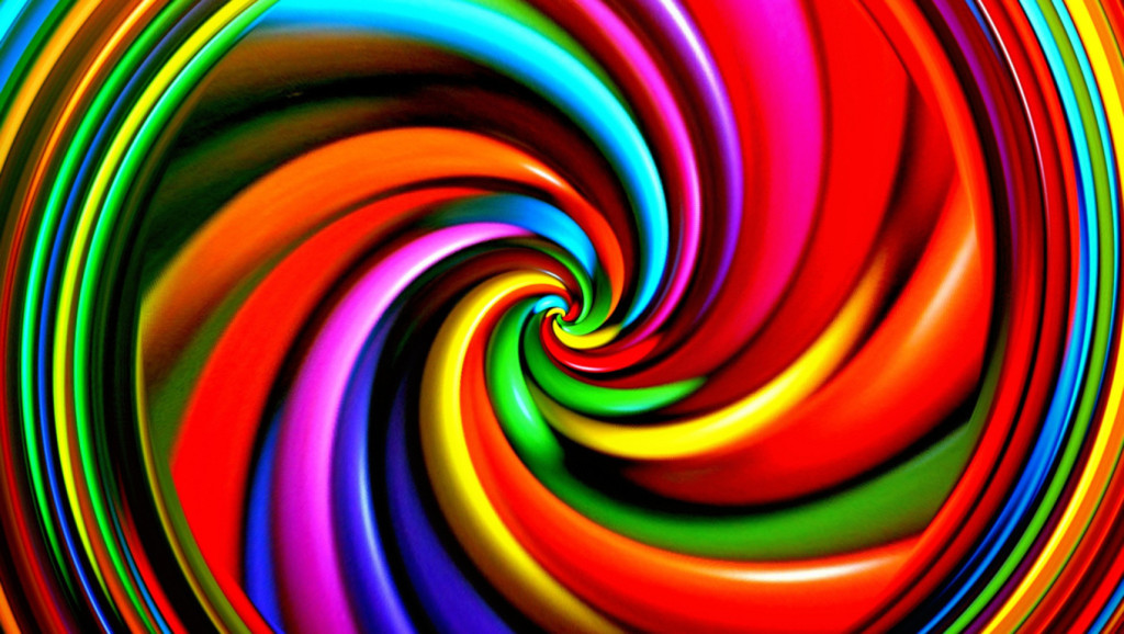 Trippy Moving Background Abstract
