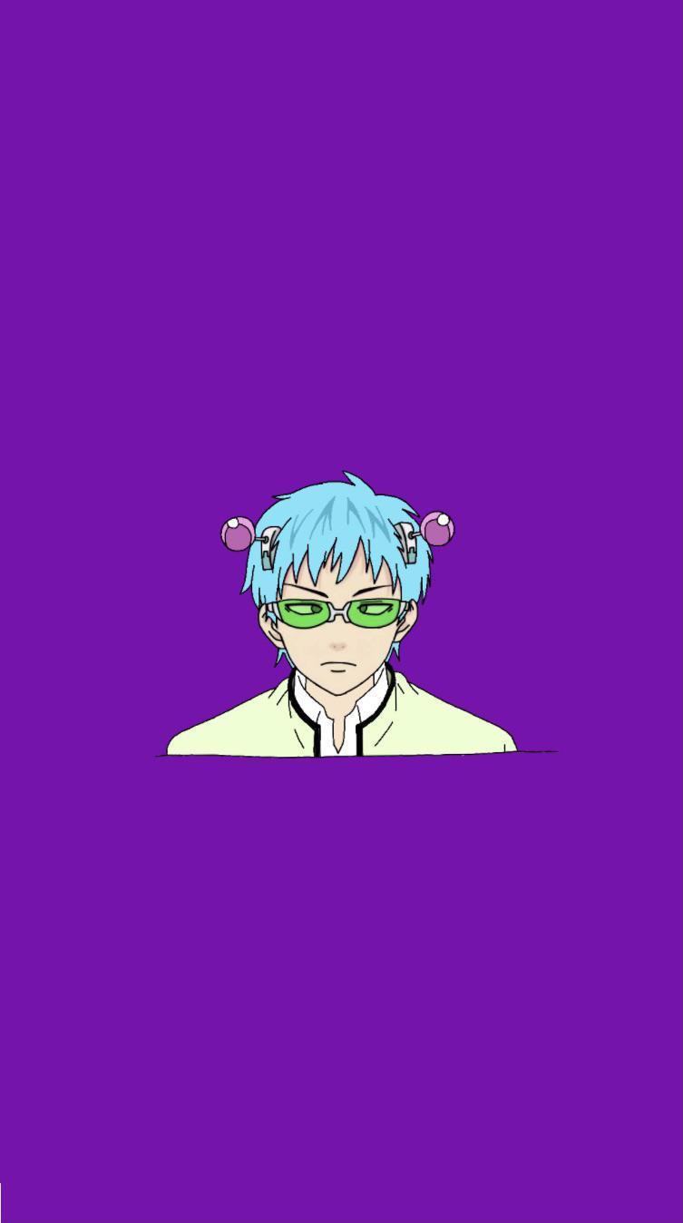 Saiki Wallpaper I Tried To Create My Own Kinda