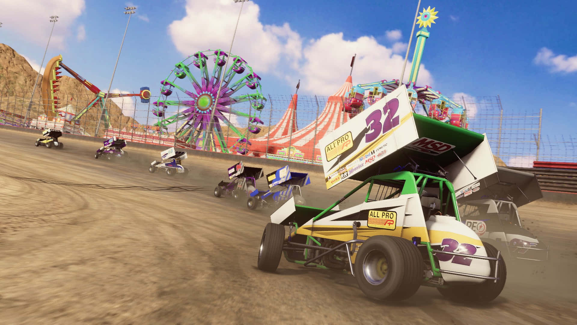 Sprint Car Racing Wallpaper