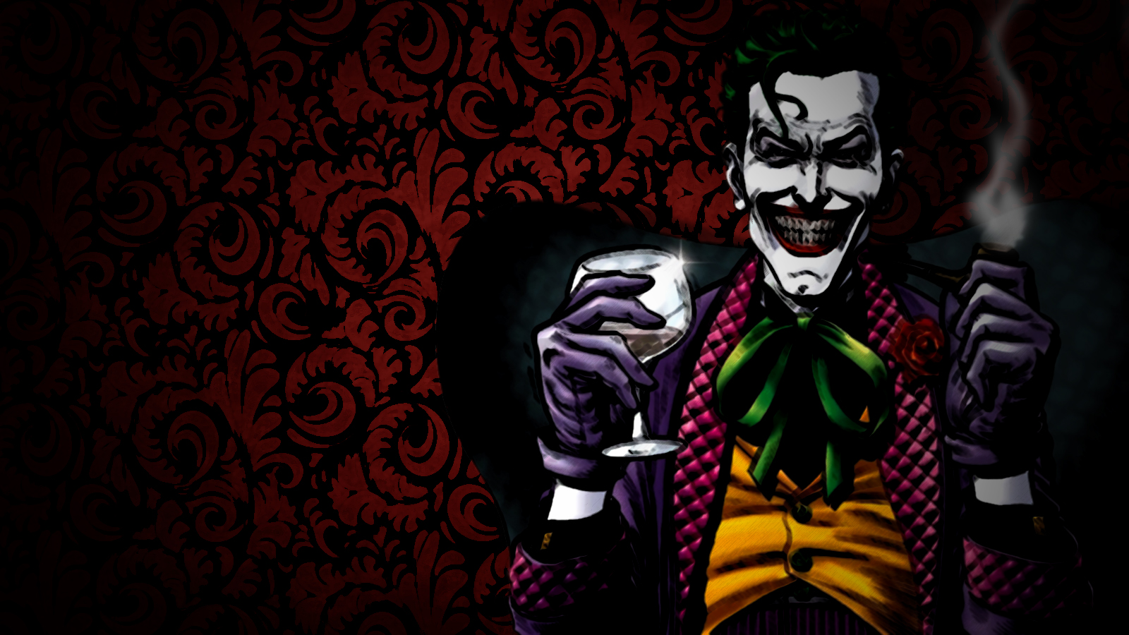 [36+] Joker Comic Wallpaper HD on WallpaperSafari