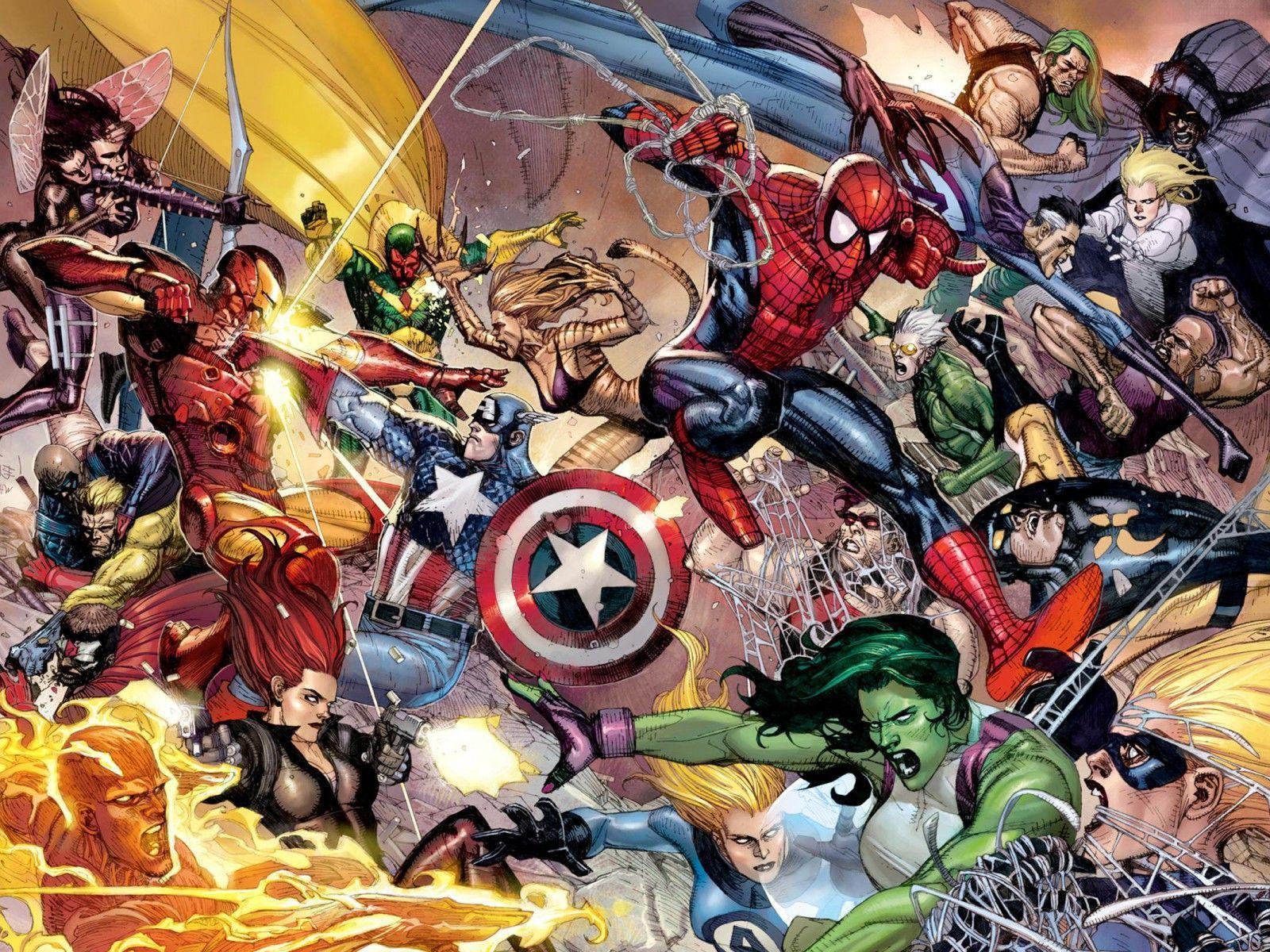 Marvel Civil War Wallpaper