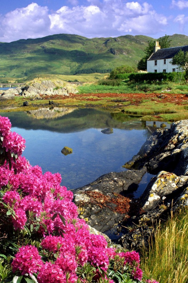 Scotland Beautiful Landscape In Resolution iPhone Wallpaper