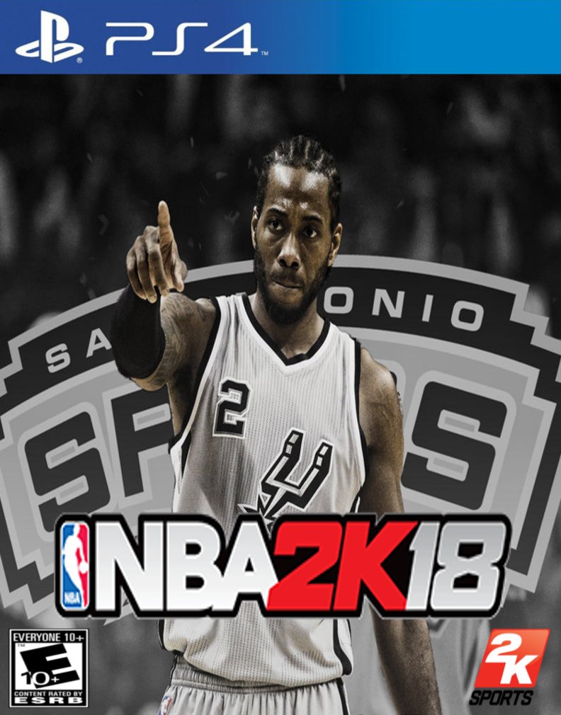 Nba 2k18 Game Cover By Edwardmorris99