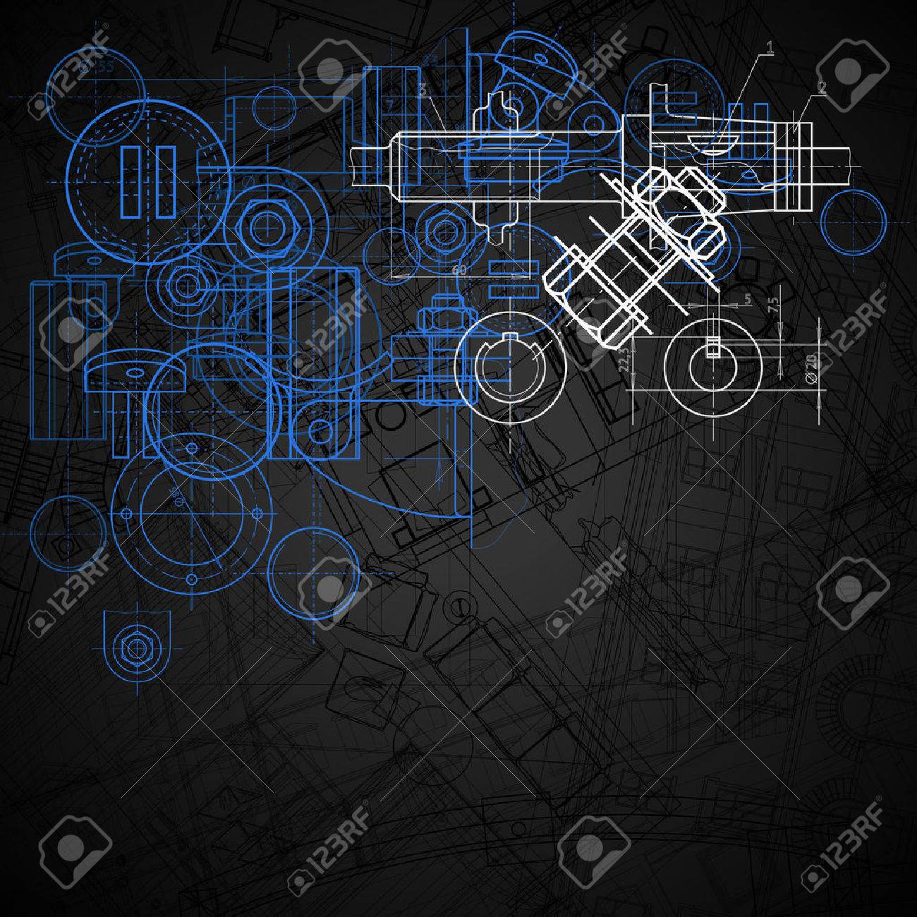 Abstract Industrial Background Royalty Cliparts Vectors And