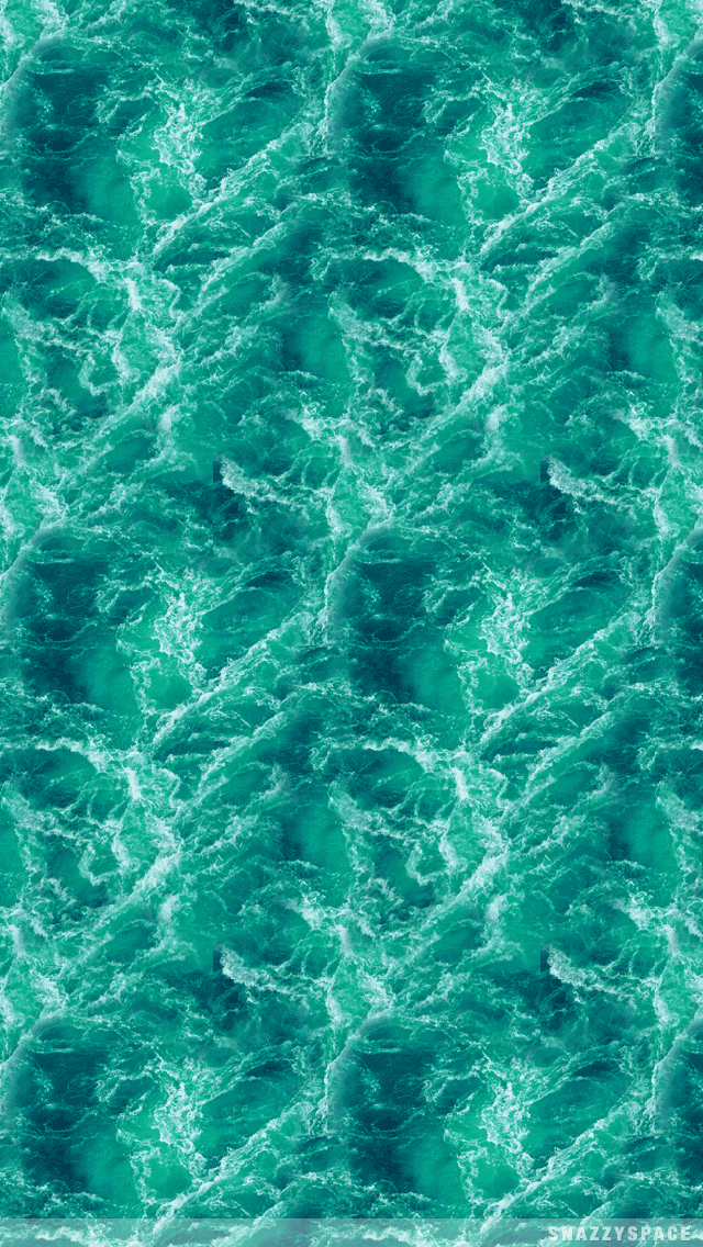 Installing this Teal Ocean Waves iPhone Wallpaper is very easy Just