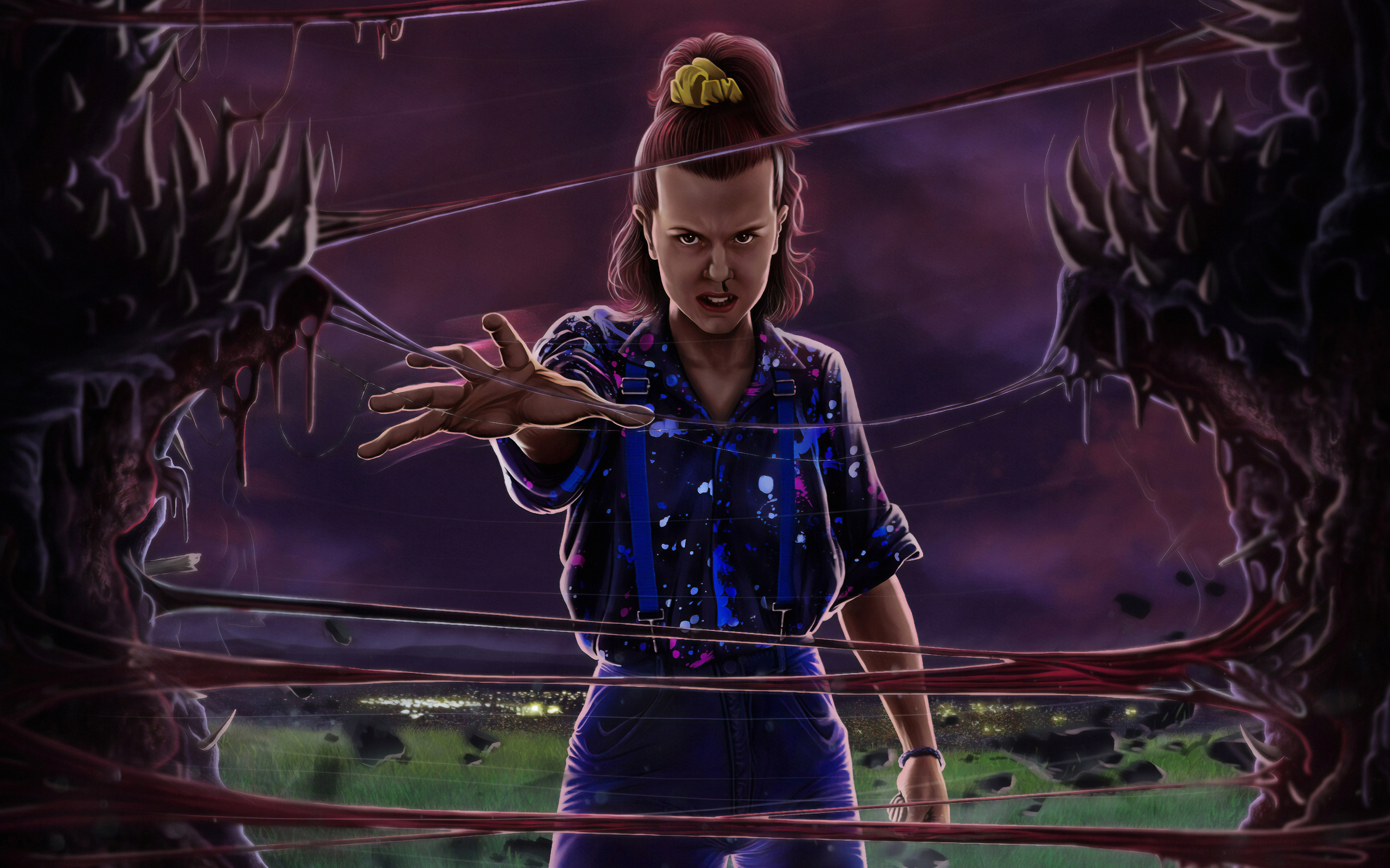 Eleven Stranger Things Macbook Pro Retina HD 4k Wallpaper