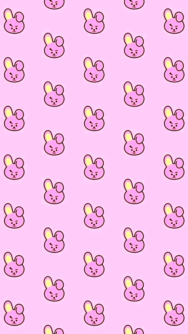 Image about pink in BT21 Wallpaperslockscreens by Her Name Was Noelle