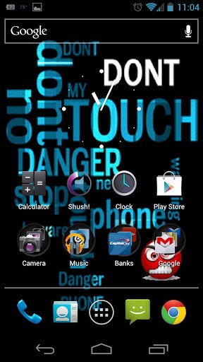 Bigger Don T Touch My Phone Wallpaper For Android Screenshot