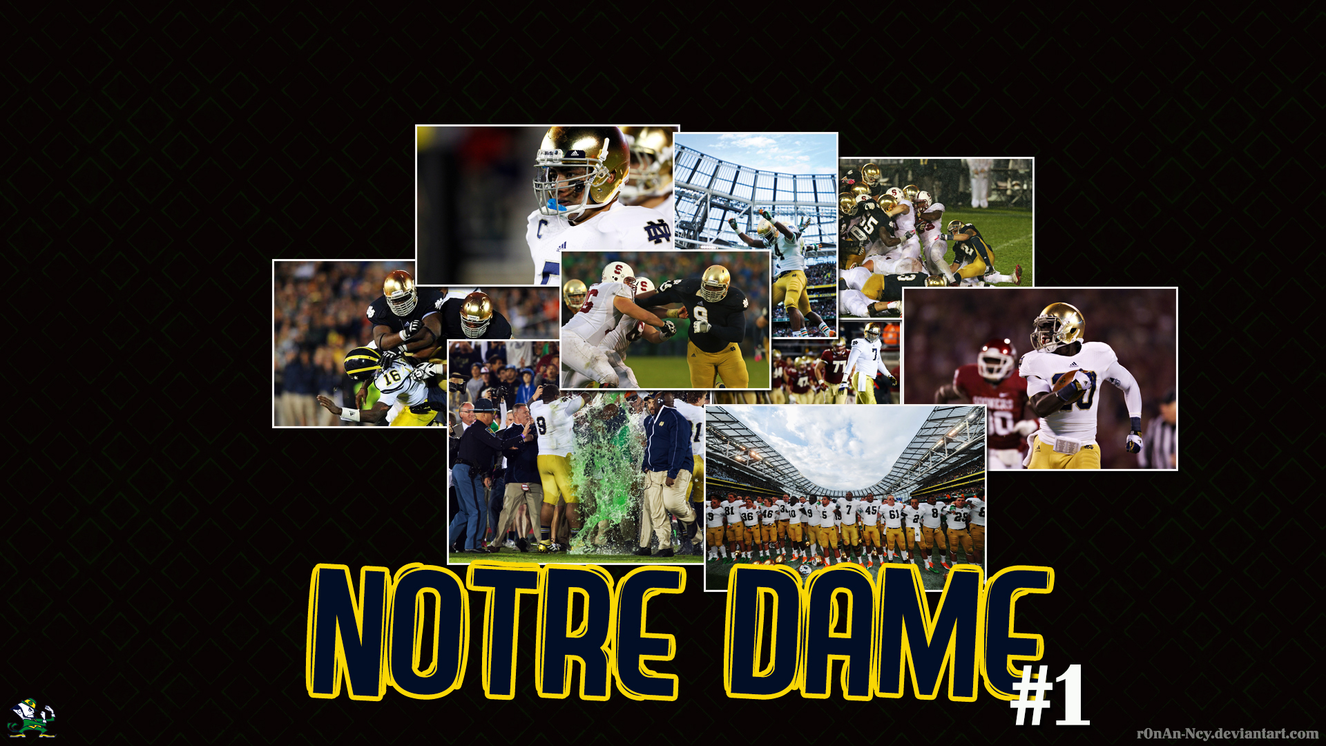 Notre Dame Football Wallpaper By Ronan Ncy D