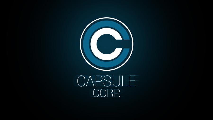 Capsule Corporation Dragon Ball Logo 4k Wallpaper