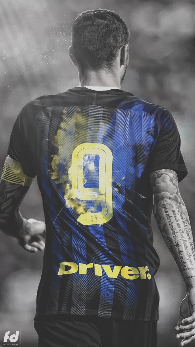 Football Design On Icardi Wallpaper Requested By