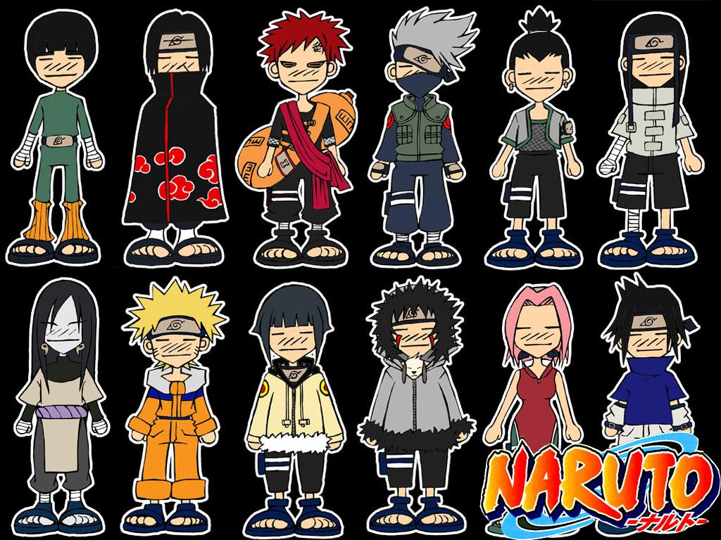Cute Naruto Sticker Art Wallpaper Anim