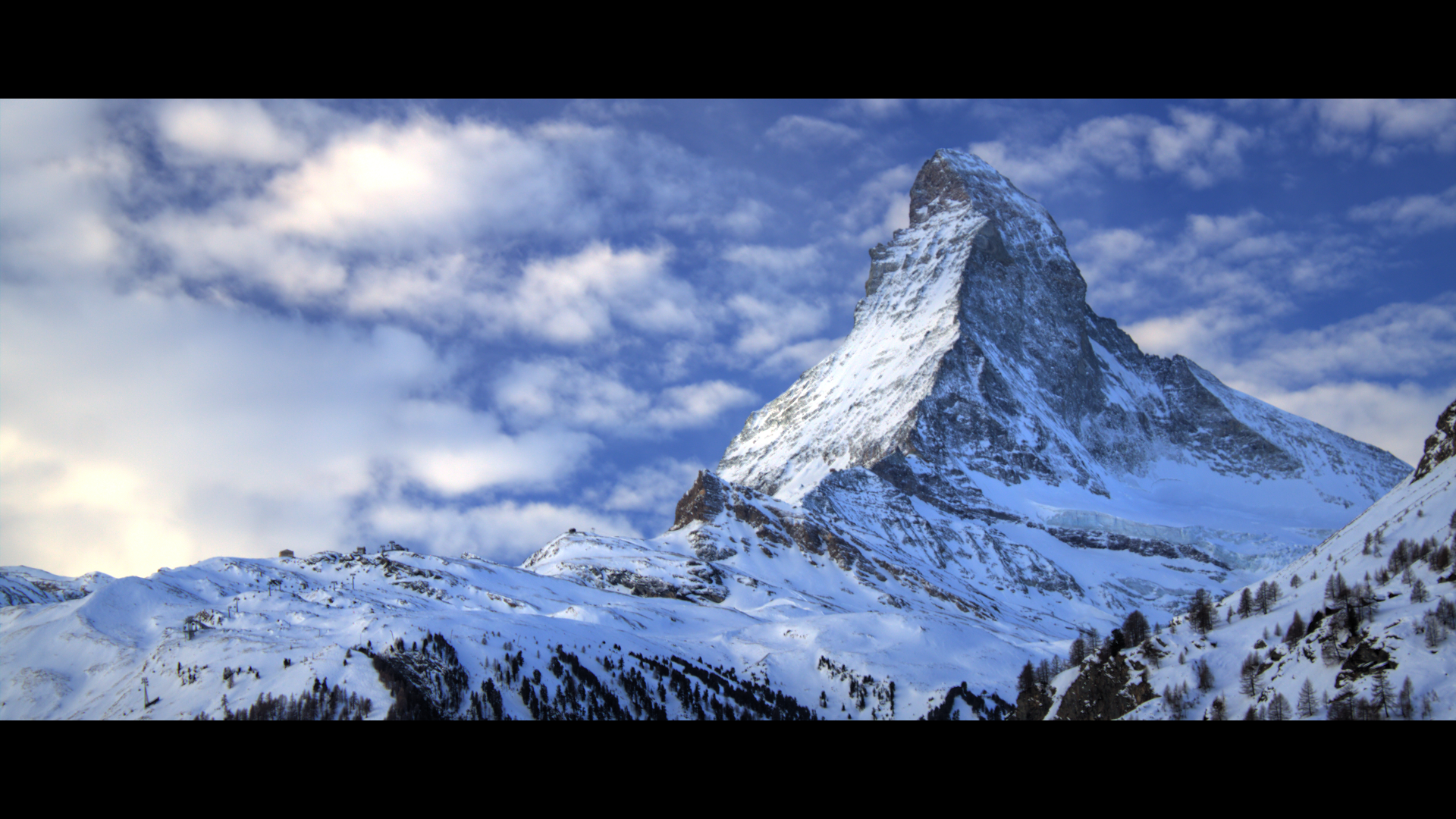 Mountain Landscape Matterhorn HD Wallpaper Desktop