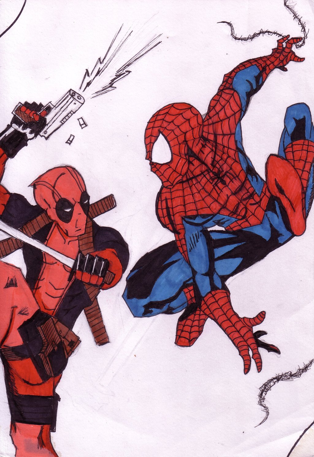 Deadpool Vs Spiderman Wallpaper Image Pictures Becuo
