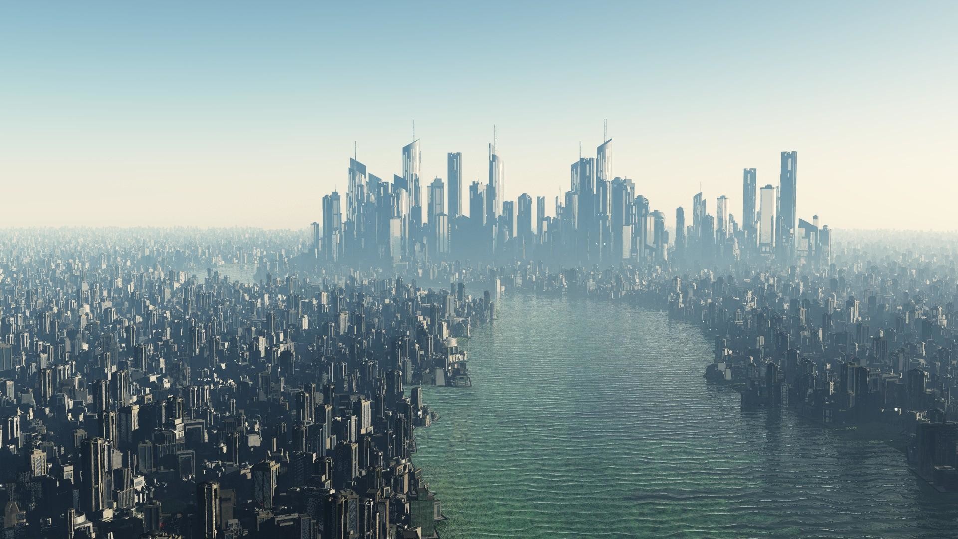 City Skylines Wallpaper Image
