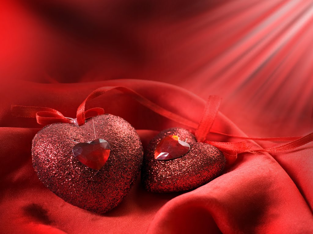3d Love Heart Valentines Day Wallpaper HD