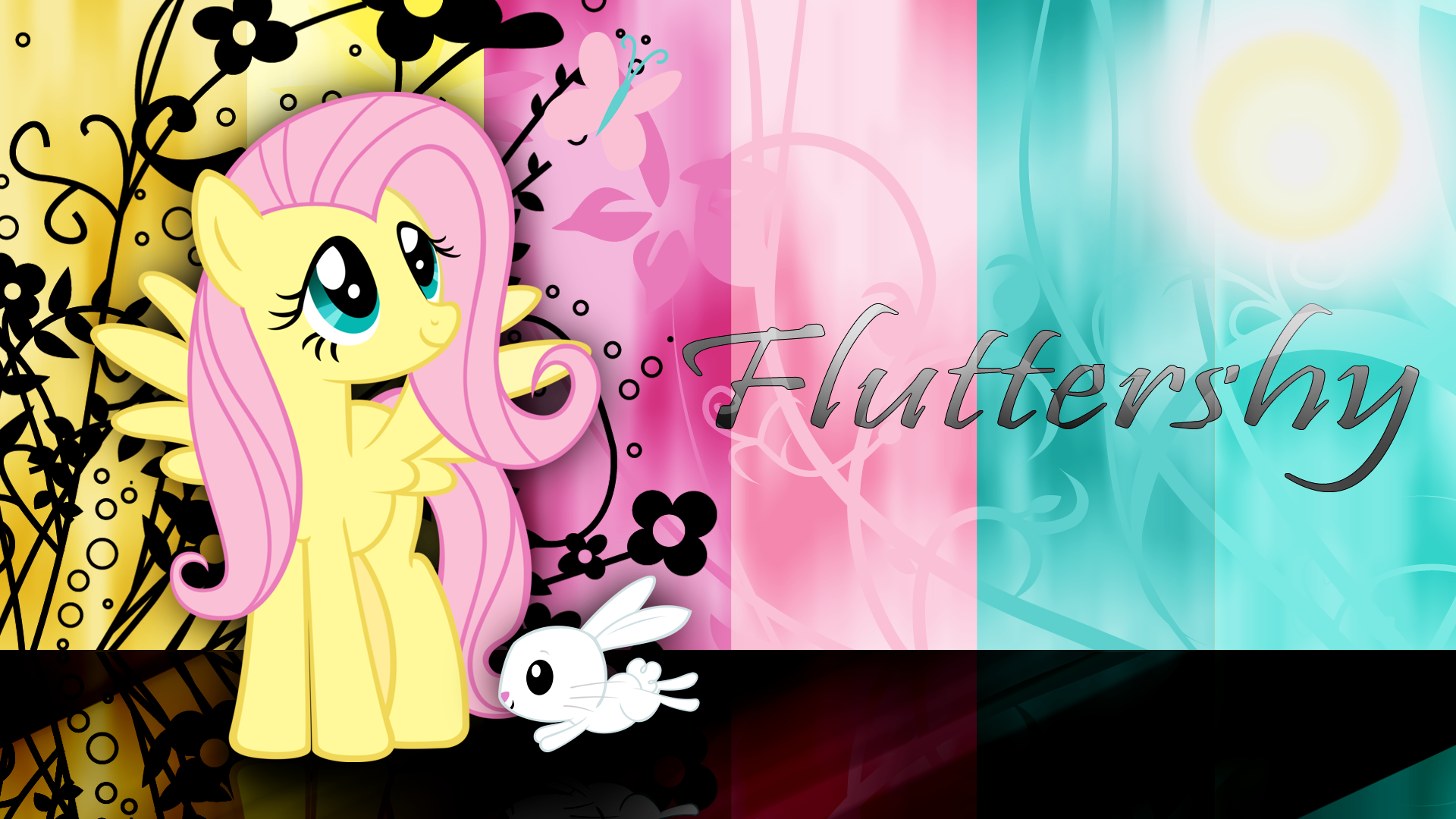 640x960 My Little Pony Fluttershy magic friendship cartoon Iphone 4  wallpaper