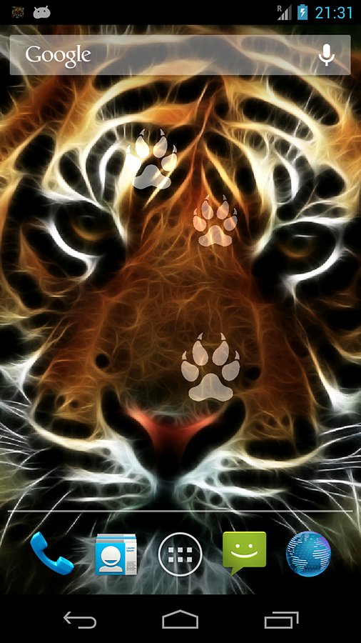 Neon Tiger Live Wallpaper Android Apps And Tests Androidpit