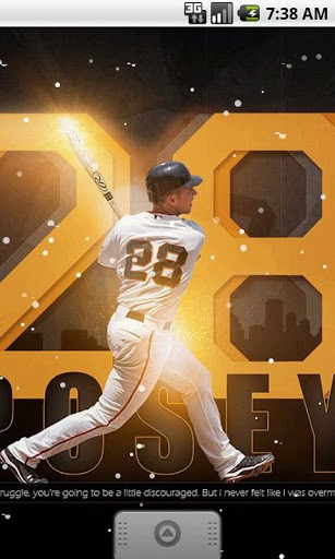 Bigger Buster Posey Live Wallpaper For Android Screenshot