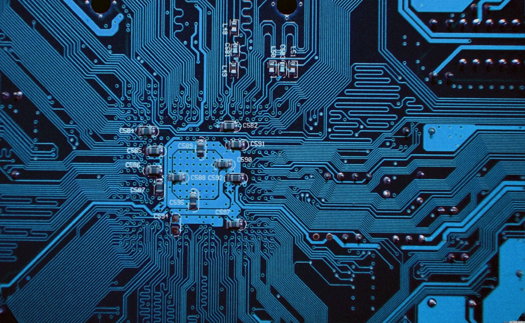 Circuit Board Wallpaper